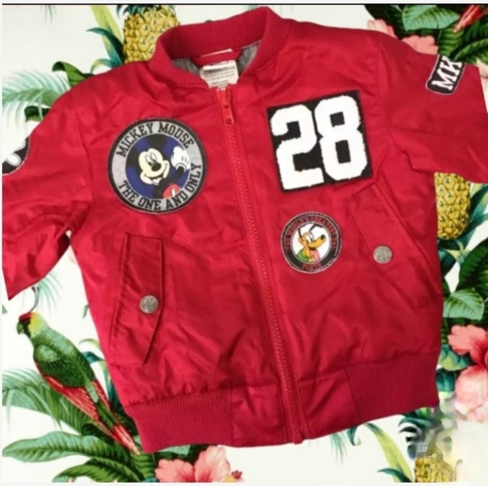 Boys  Mickey Mouse satin jacket
